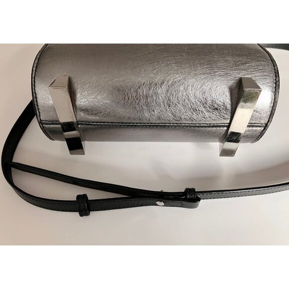 Alexander Wang Chastity Mini Bag Silver Metallic - Picture 10 of 13